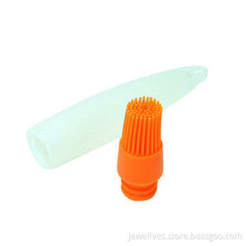 Silicone barbeque cleaning brushes